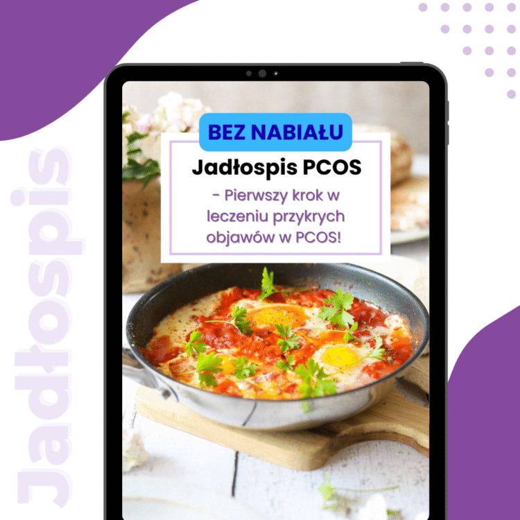 E-book: jadłospis PCOS, bez nabiału